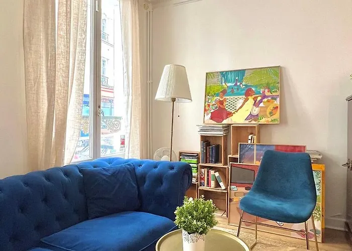 Superbe Maison Pres Du Sacre Coeur Ubytování v soukromí Paříž
